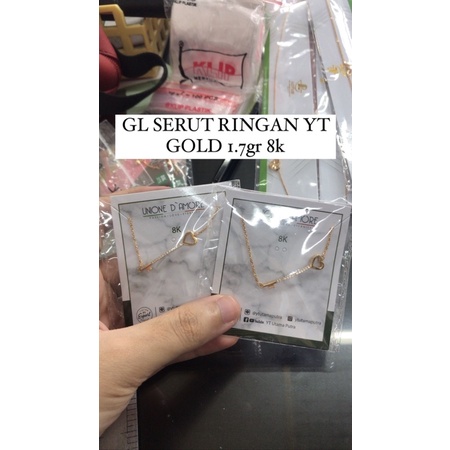 Gelang serut yt kadar 375 motif kunci