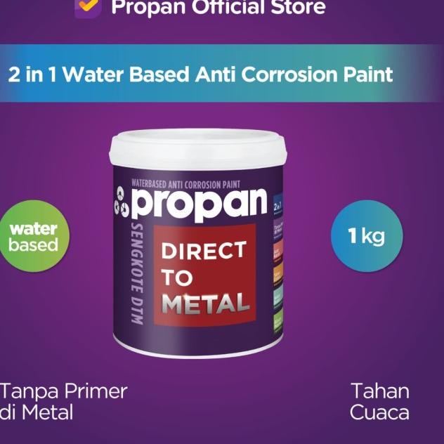 CAT SENG & GALVANIS ANTI KARAT PROPAN SENGKOTE - COOL BLUE