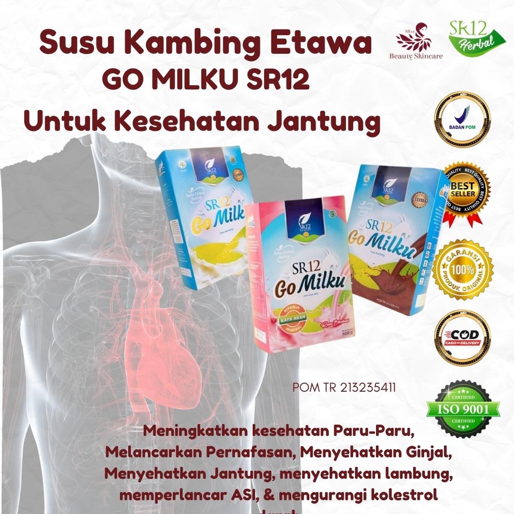 

Susu Kambing SR12 Susu Bubuk Etawa Murni Menjaga Kesehatan Jantung dan Fungsi Ginjal