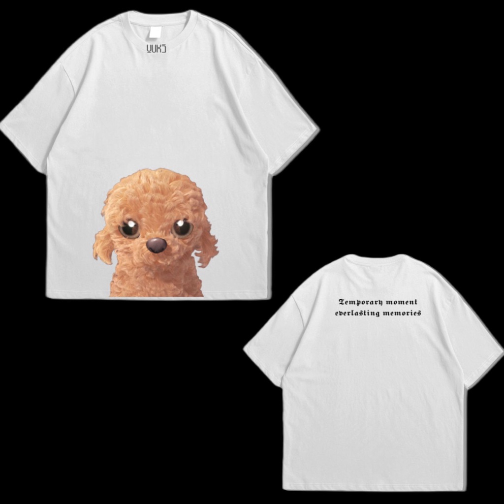 YUKS OVERSIZED TSHIRT PUPPIES KAOS OVERSIZE