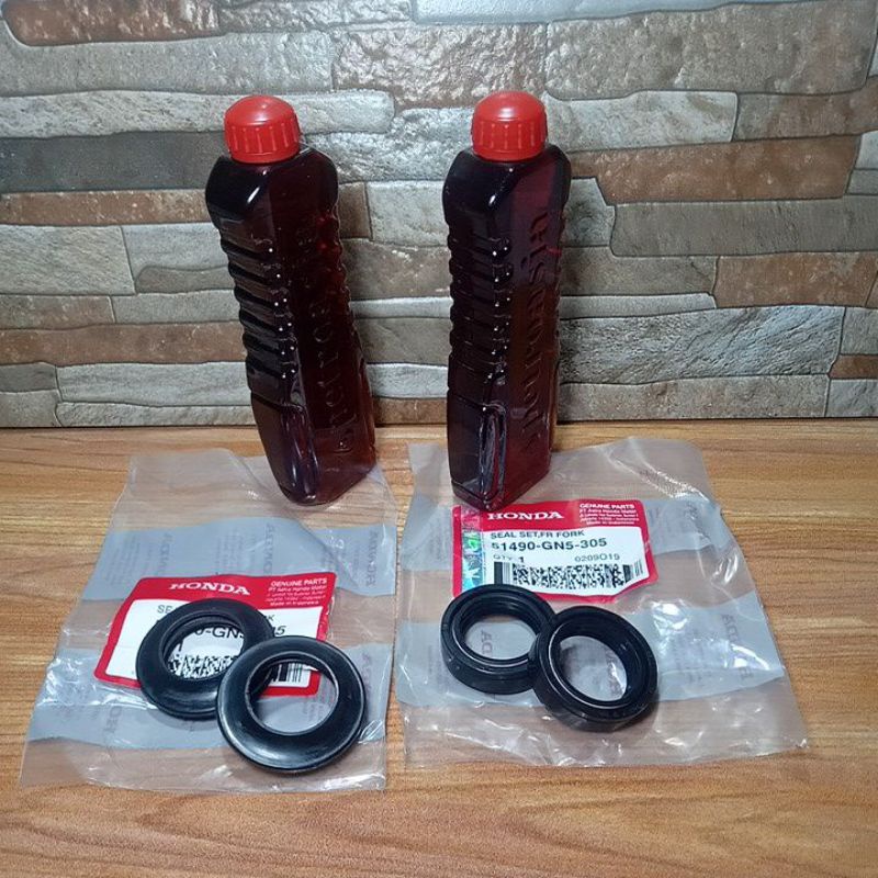 paketan seal shock depan Honda Beat sil shock seal abu oil shock Scoopy Vario grand all Honda matick