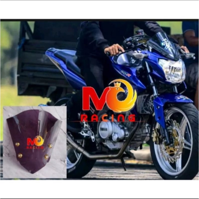 Visor Vixion New 2012-2014 Riben Plus Monel 4 Buah Kualitas Terbaik