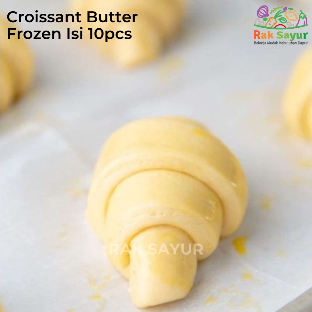 Jual Croissant Butter Frozen Isi 10 Pcs Boncheff Crofle Rak Sayur ...