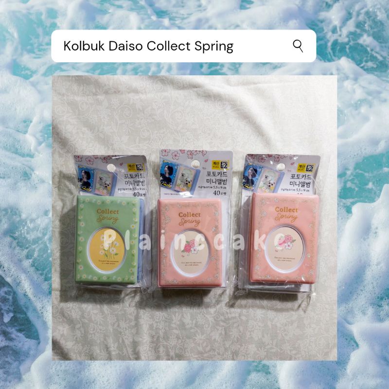 Kolbuk Daiso Collect Spring Green Pink Collect Book