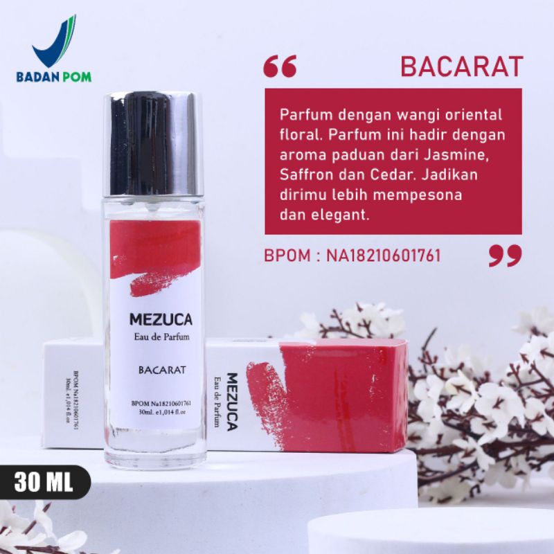 MEZUCA Parfum Spray 6ml dan 30ml BPOM Inspired Perfume