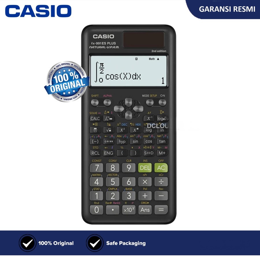 

Casio FX 991 ES PLUS 2nd Edition Kalkulator