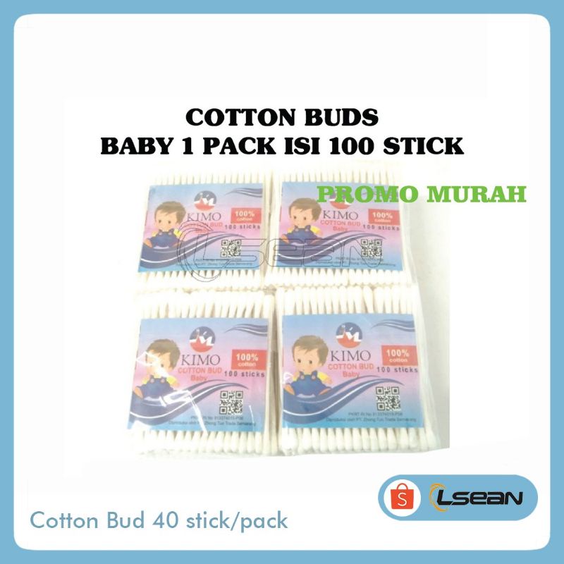 Cotton Bud Korek Kuping Bayi dan Dewasa Isi 40