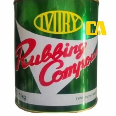 Compon / Kompon / Compound / Poles / Rubbing Compound Putih 1KG