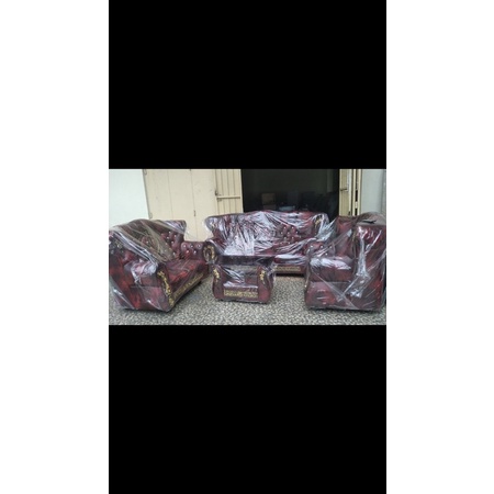 Sofa Jaguar Resin 321 Besar+ meja pabrik