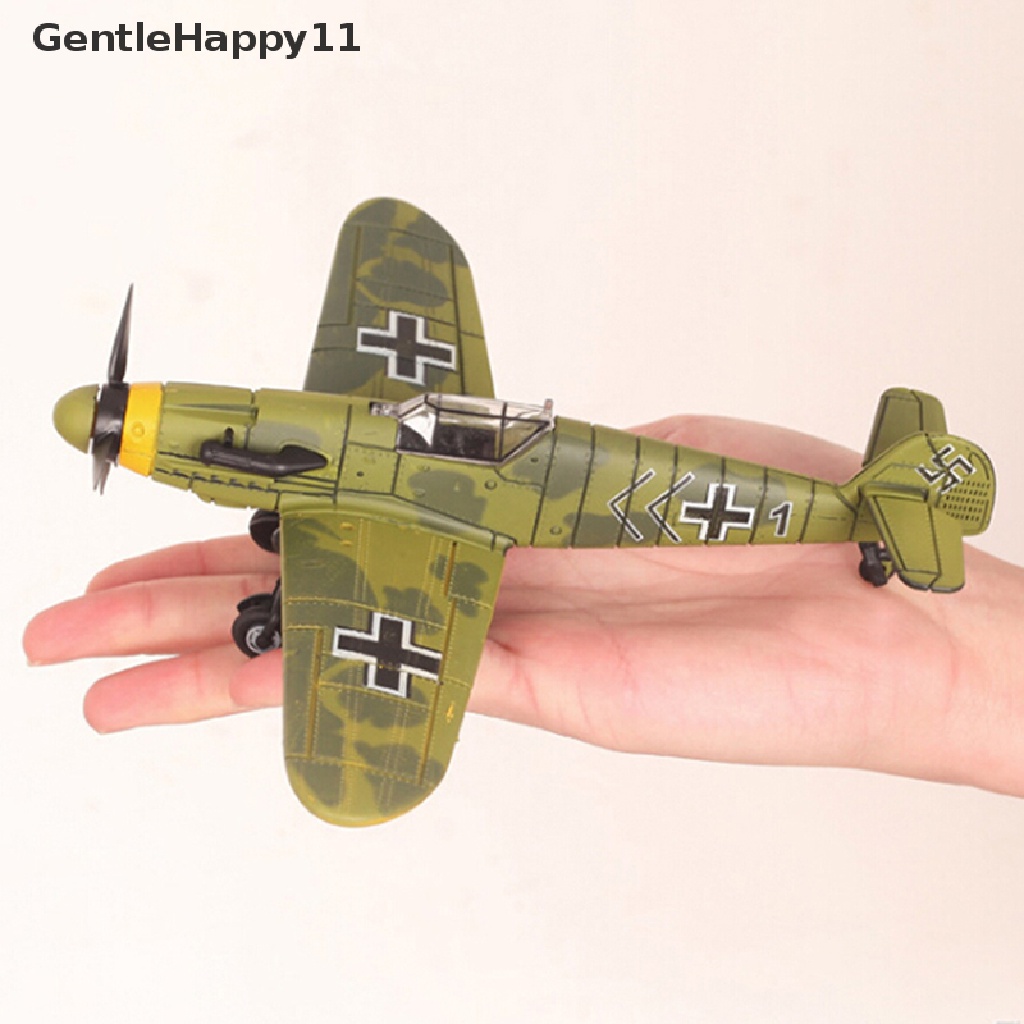 Gentlehappy 1pc1per48 Skala Merakit Mainan model Tempur Pesawat Tempur diecast war-II id