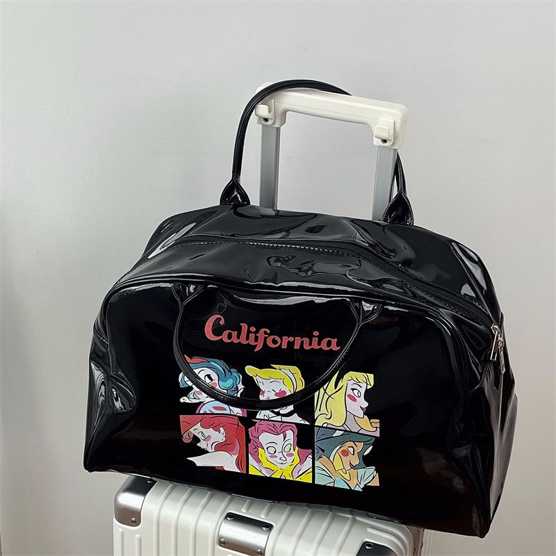 Suhao y2k hot girl handbag bag female 2022 baru kekanak-kanakan print girl vintage bag kapasitas besar tote fitness bag