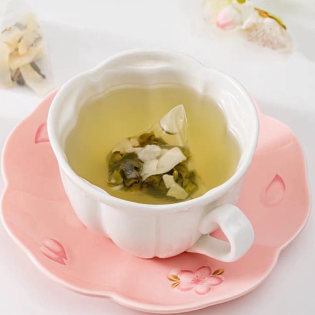 Coconut oolong Jasmine Tea / Kelapa jasmine dan oolong