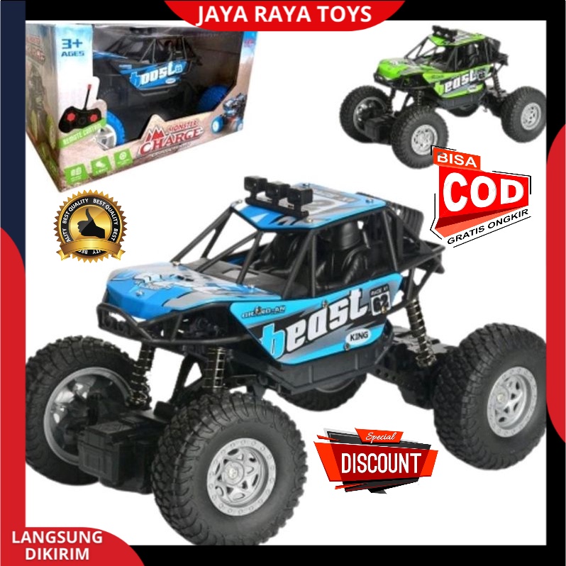 Jual Mobil Remote Control Offroad Rc Car Jeep Rock Crawler Boost Monster Cross Country Skala