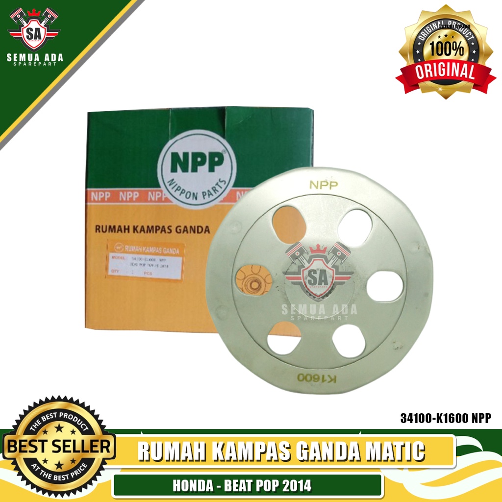 RUMAH / MANGKOK KAMPAS GANDA MATIC NPP Beat POP FI 2014 ORIGINAL 100% NPP