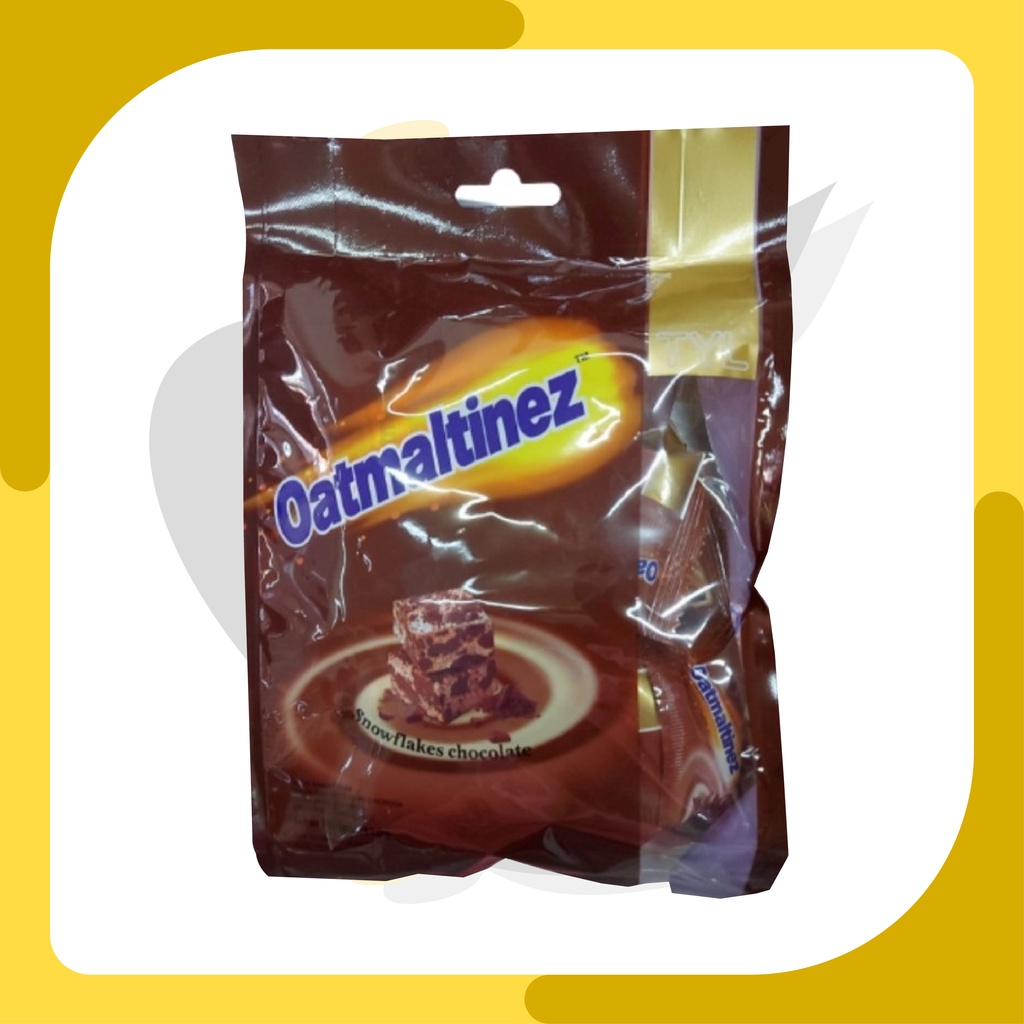 Import | TYL Oatmaltinez  Snowflakes chocolate / nougat cokelat 120gr