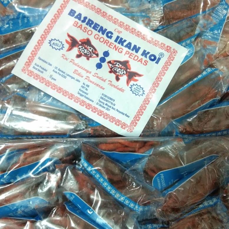 

Basreng Ikan Koi Baso Goreng 20 Bungkus