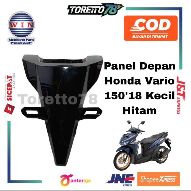 Panel Depan Kecil Plat Nomor Dudukan Vario 150 all New Honda Merk Win