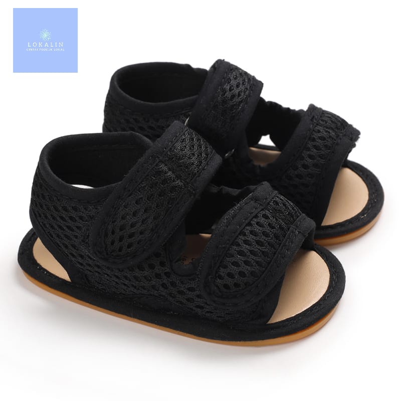 Sandal Bayi Prewalker Laki-Laki Perempuan Jaring 0-14 Bulan