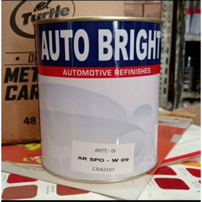 CAT PU AUTOBRIGHT WHITE W 09 TOYOTA  W09 1LITER
