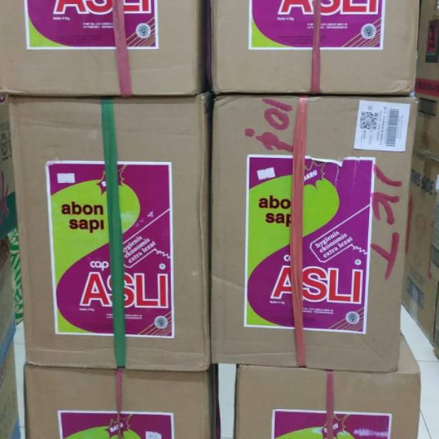 

Abon sapi cap asli repack 100 gr