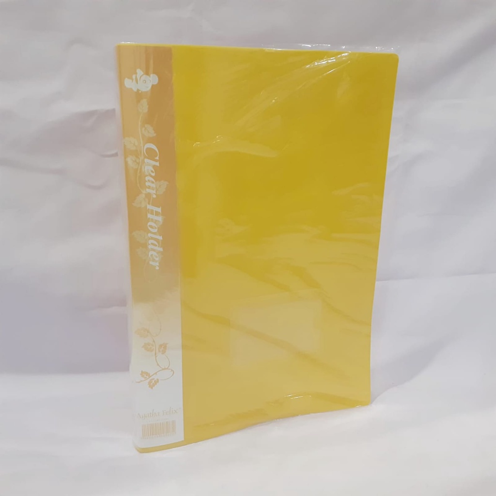 

Clear Holder - Dokumen Keeper Folio Isi 20 Lembar - Kuning - Agatha Felix