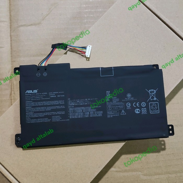 Baterai Battery B31N1912 Asus E410 E410M E410MA L410MA E410KA E510KA