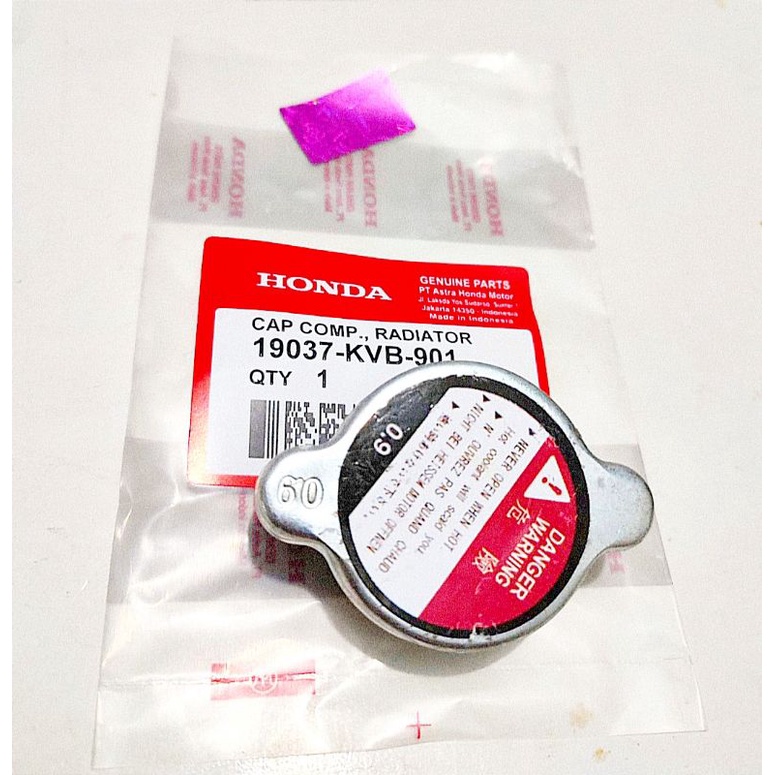 TUTUP RADIATOR VARIO 110/CAP COMP RADIATOR VARIO 110 KARBU KVB ORIGINAL