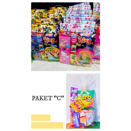 

SNACK ULANG TAHUN PLUS SOUVERNIR BINGKISAN ULTAH SET