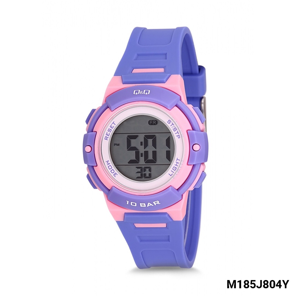 SALE Jam Tangan Anak Casual Sporty Digital Original Q&amp;Q QNQ QQ M185 M185J Series