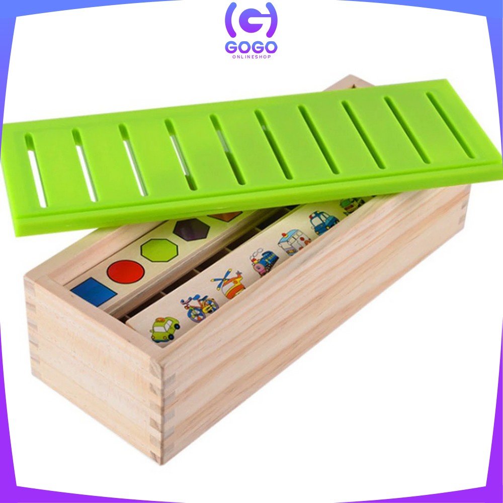 GOGO-M176 Mainan Anak Puzzle Kayu Mainan Edukasi Bergambar Montessori Toys / Puzzle Anak Wooden Toys