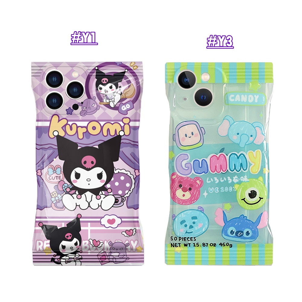 Soft Case TPU Motif Kartun Untuk iPhone 11 14 12 13 Pro MAX 7 8 Plus 6s Plus XR 14 Plus XS MAX SE 2020