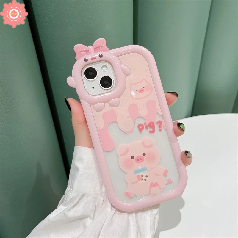 Soft Case Motif Kartun Milk Tea 3D Untuk iPhone 7 8 6 6S Plus 11 13 12 14 Pro MAX XR X XS MAX SE 7plus 8plus