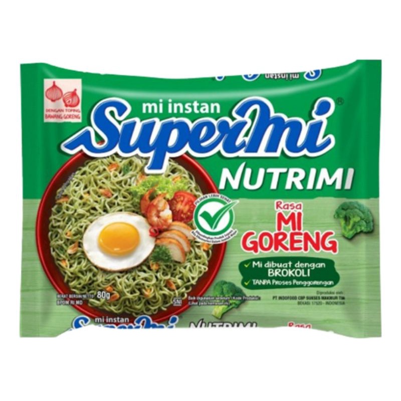 

supermi nutrimi mie instan rasa mie goreng 80gr