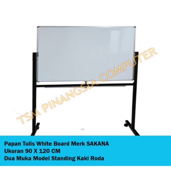 

Jual sparepart White Borad SAKANA 90 X 120 cm - Papan Tulis Whiteboard Dou Limited