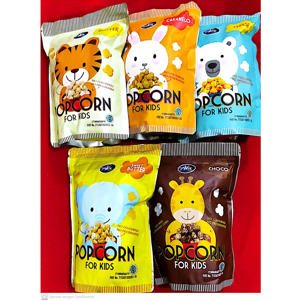 ABE FOOD POPCORN FOR KIDS SNACK ANAK | CEMILAN SEHAT JAGUNG CARAMEL GLUTEN FREE