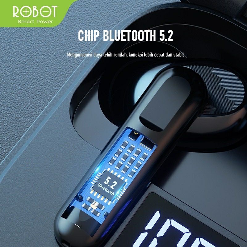 Robot Airbuds T40NC TWS Headset Bluetooth 5.2 Original