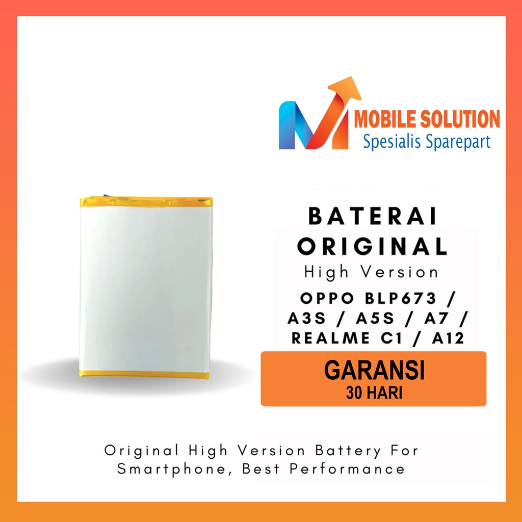 Grosir Baterai Blp673 High Version - Compatible Dengan Produk Oppo Garansi 1 Bulan + Packing