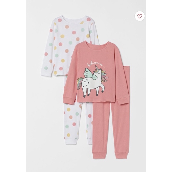 hnm piyama jersey h&m