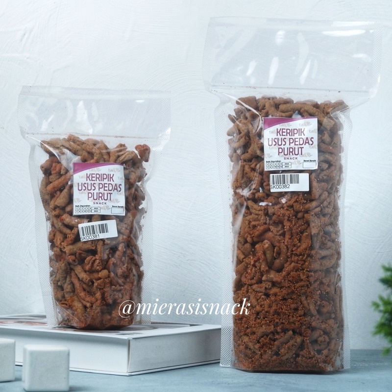 

Keripik Usus Ayam H. Rojali / president 250g | snack kiloan | kripik usus kiloan enak | cemilan enak