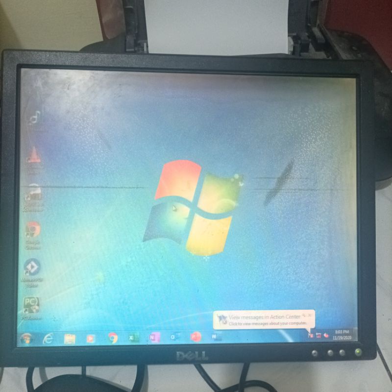 Monitor Samsung 19 inch minus