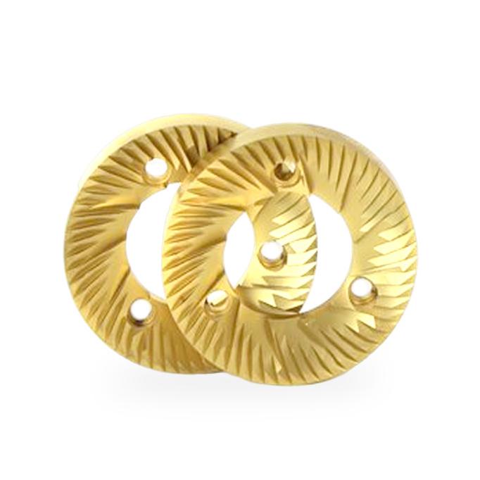 Burr blade titanium maquinos grinder