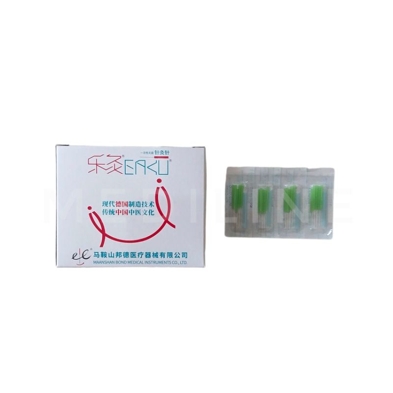 Facial pin EACU gagang plastik isi 500 pcs plus tube