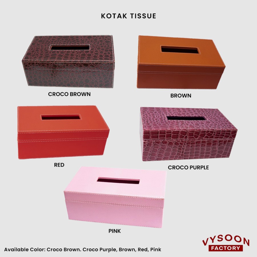 Lox Kotak Penyimpanan Tissue Tisu Mobil Multi Color Tempat Tissue