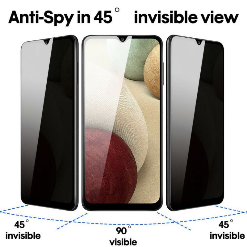 Tempered Glass Anti Spy Oppo Reno 4/4F/A95 Anti Gores Antispy KACA