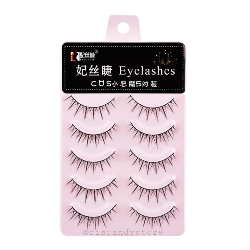 [5 Pasang] Fairy Eyelashes / Douyin eyelashes B-16