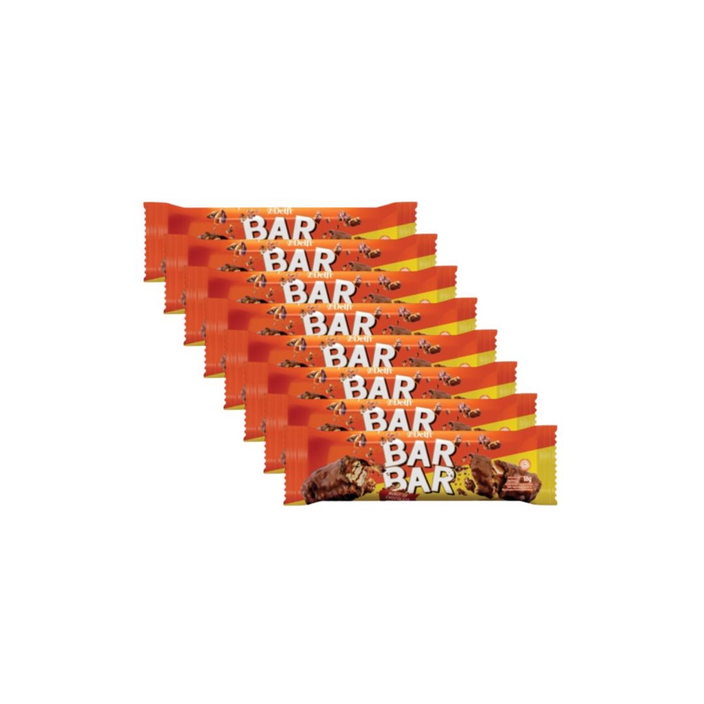 

Delfi Bar Bar Wafer Cokelat 8 x 18 gr