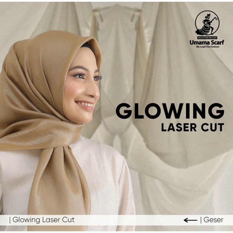 GLOWING LC ORIGINAL UMAMA SCARF BELLA SINAR AZARA