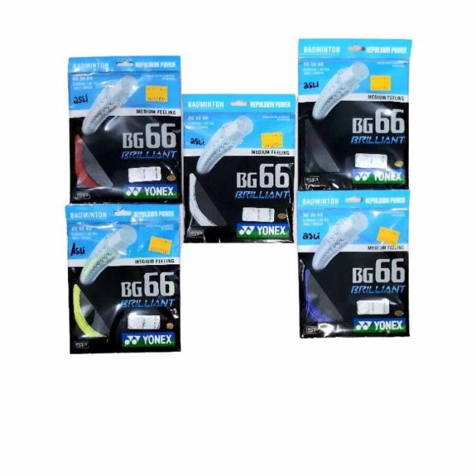Senar badminton/ Tali Raket Badminton BG66 Brilliant Original