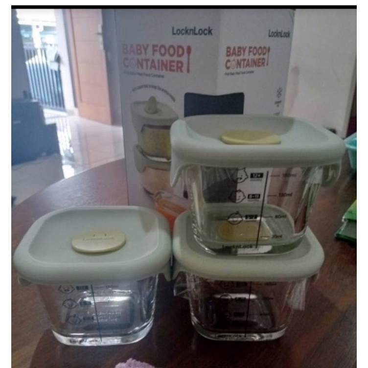 Lock n lock baby Food container mpasi  Lock n Lock mpasi 3pcs