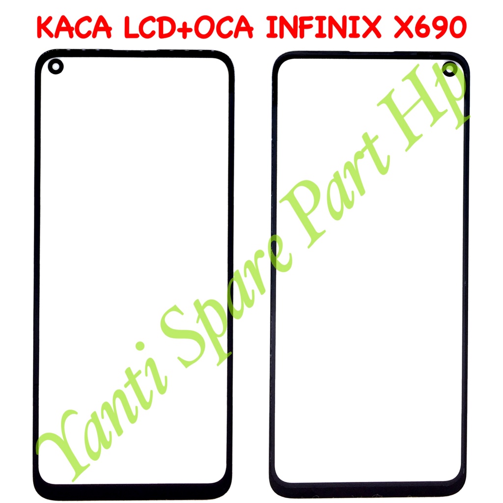 Kaca Lcd Plus Oca Infinix Note 7 X690 Original Terlaris New